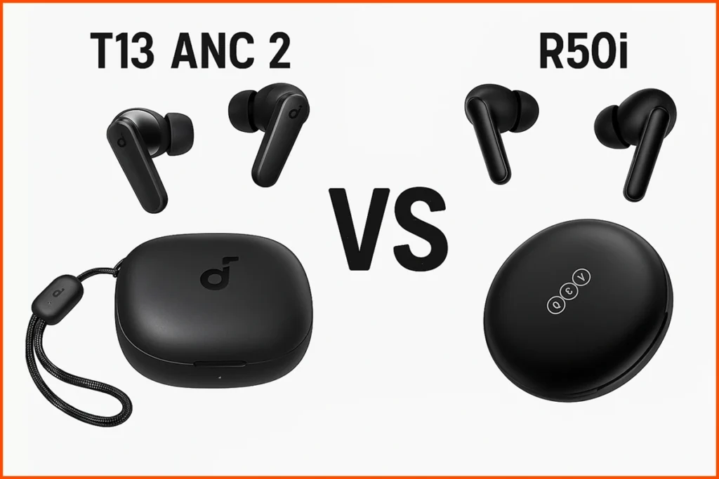 مقایسه t13 anc 2 با r50i